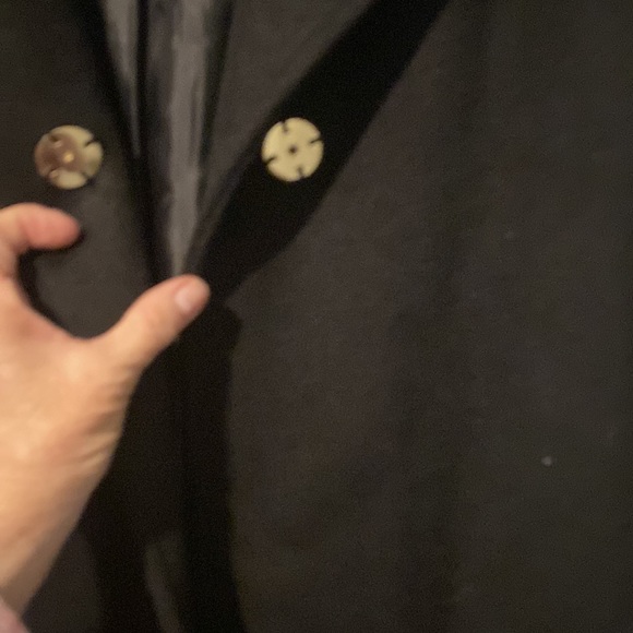 Cole Haan heavy coat Black SZ 10 - Picture 6 of 7